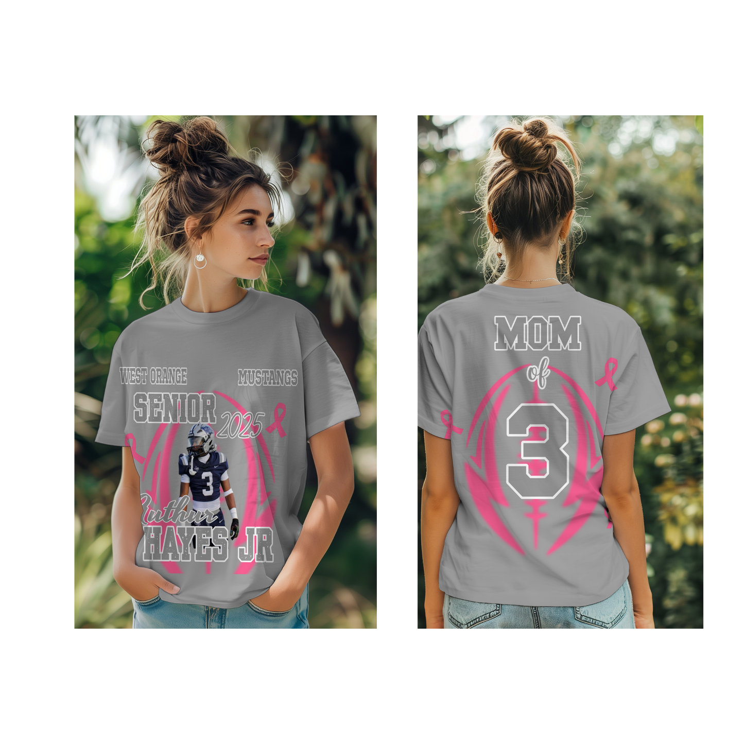 Senior Football Shirts-FRONT & BACK