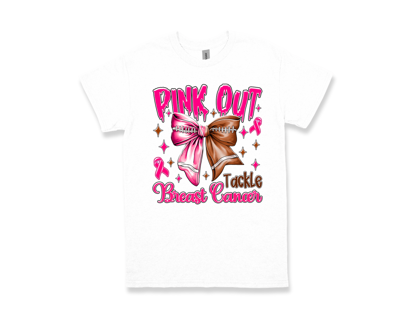 Pink Out Tackle Football Shirt