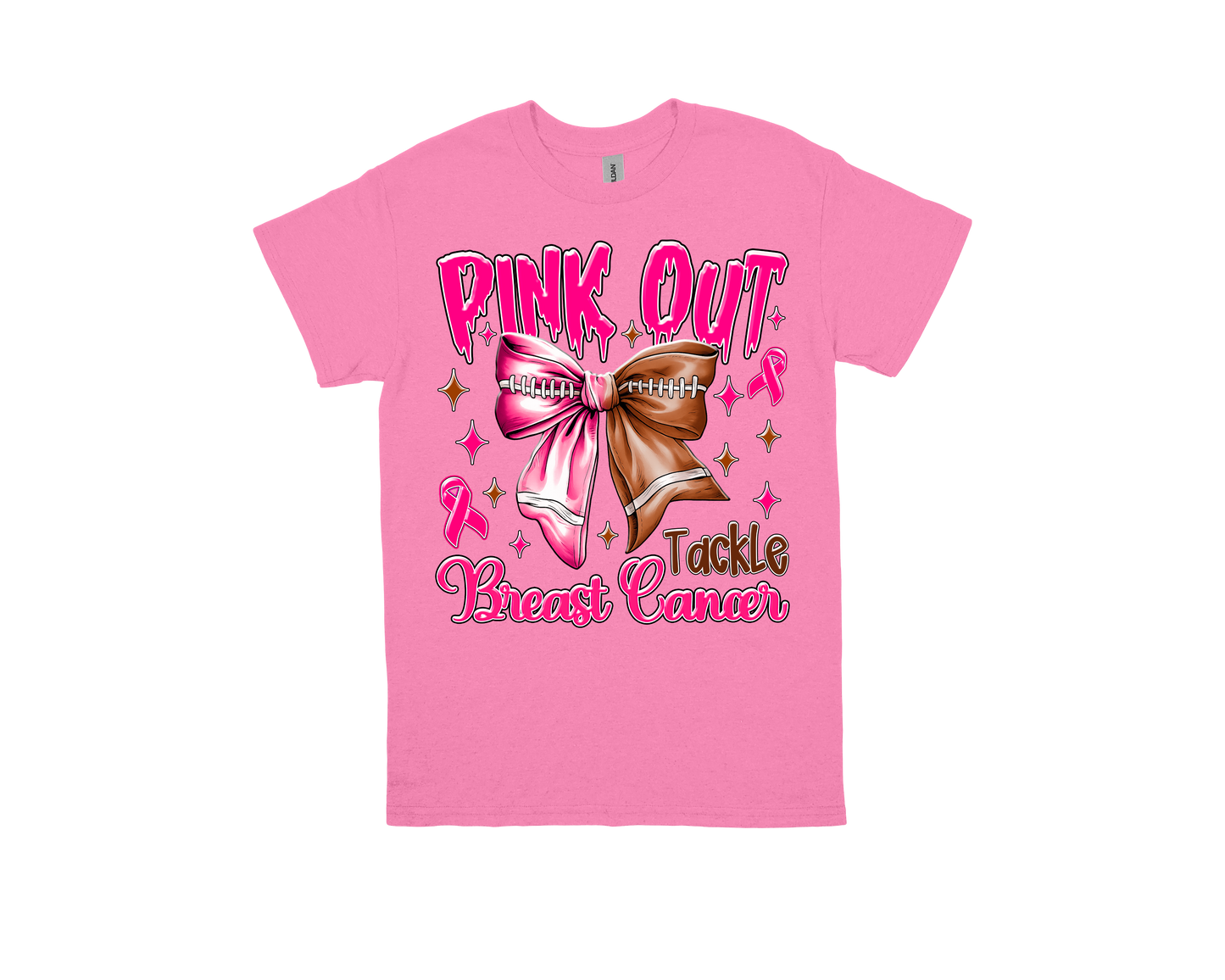 Pink Out Tackle Football Shirt