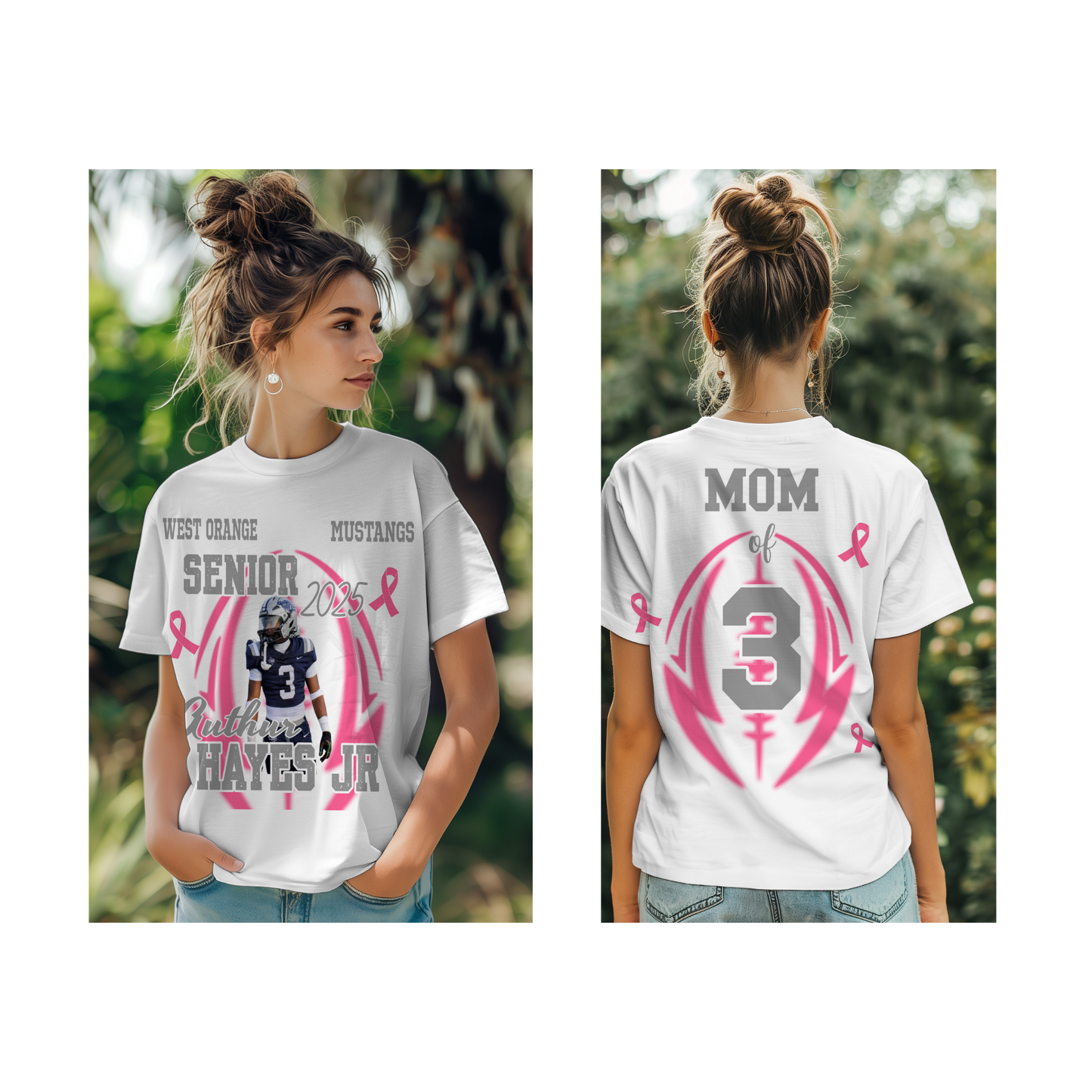 Senior Football Shirts-FRONT & BACK