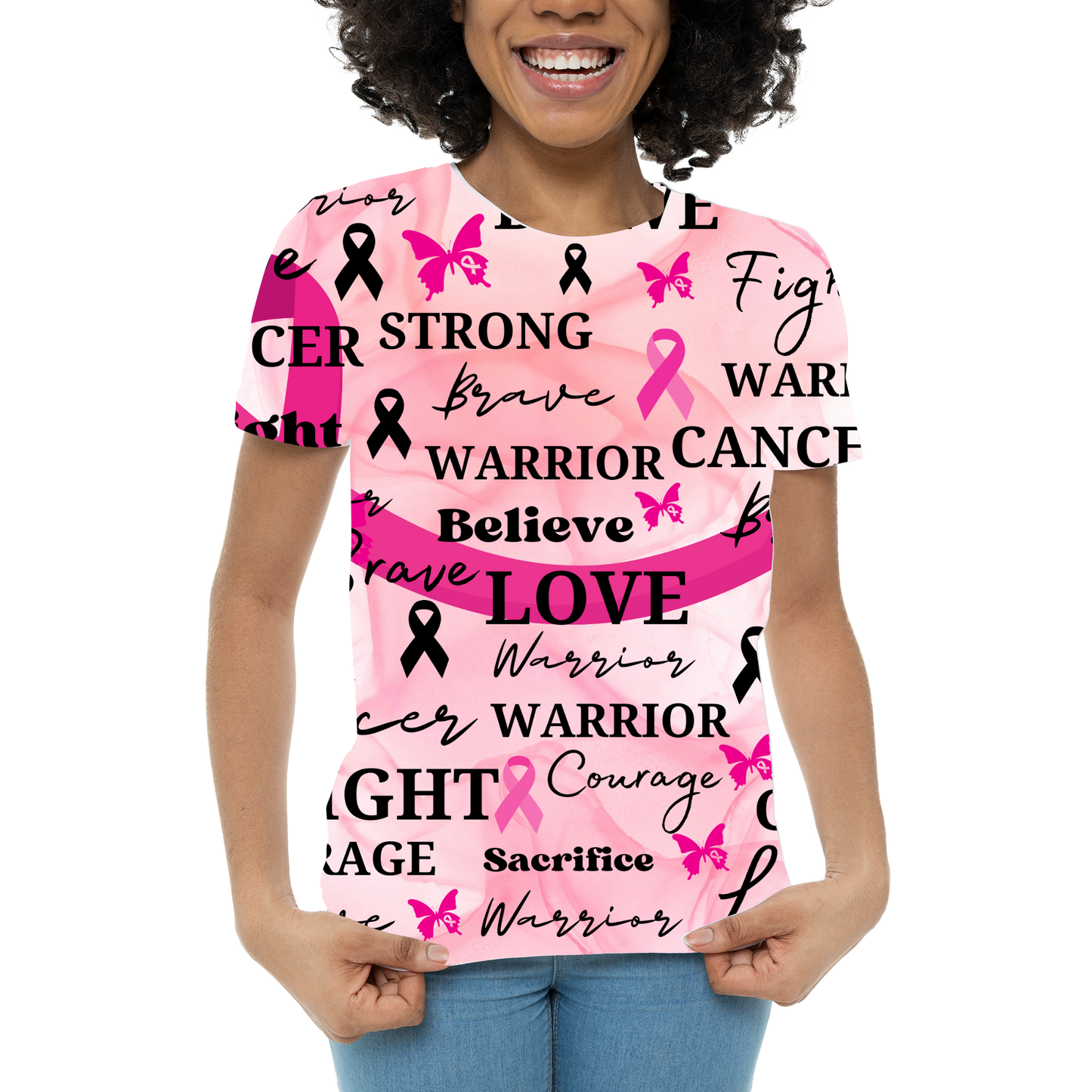 Breast Cancer Awareness- 3d All Over Shirt
