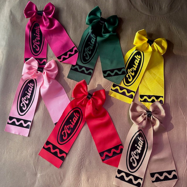 Crayon Bows