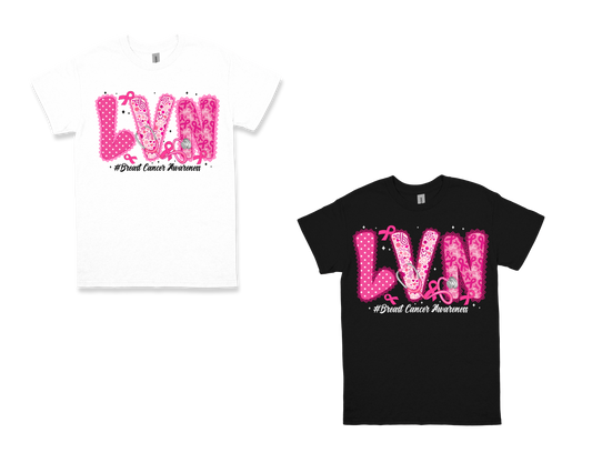 LVN Breast Cancer Shirt