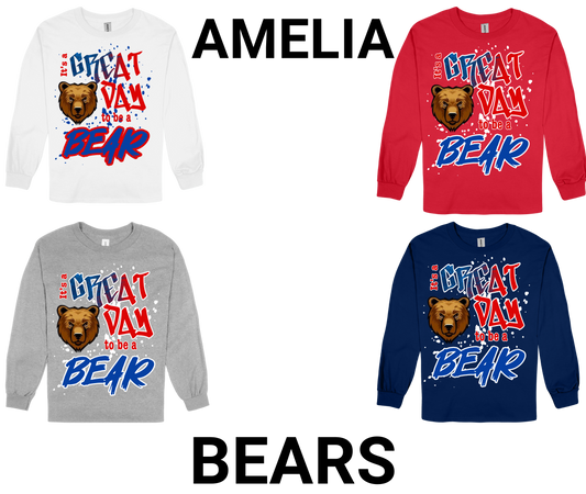 Amelia-GREAT DAY TO BE A BEAR Long Sleeve